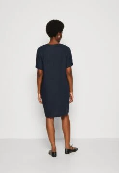 Marc O'Polo Dress Sportiv Style Slightly Egg Shaped Raglan Sleeve - Day Dress - Deep Blue Sea -Clothing Sale Store 044cd4b30bac4764a4fe8529cac37140