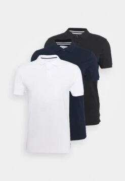 Pier One 3 Pack - Polo Shirt - Black/Dark Blue/White 12 Pier One 3 Pack - Polo Shirt - Black/Dark Blue/White -Clothing Sale Store 07cf99c8248048ac91837e46ad87ad09