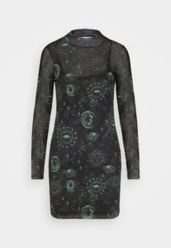 Noisy May Carrie Highneck Dress - Shift Dress - Black -Clothing Sale Store 0aa915885aa64548b8c98dd2f3a6217b