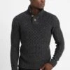 Pier One Jumper - Mottled Dark Grey