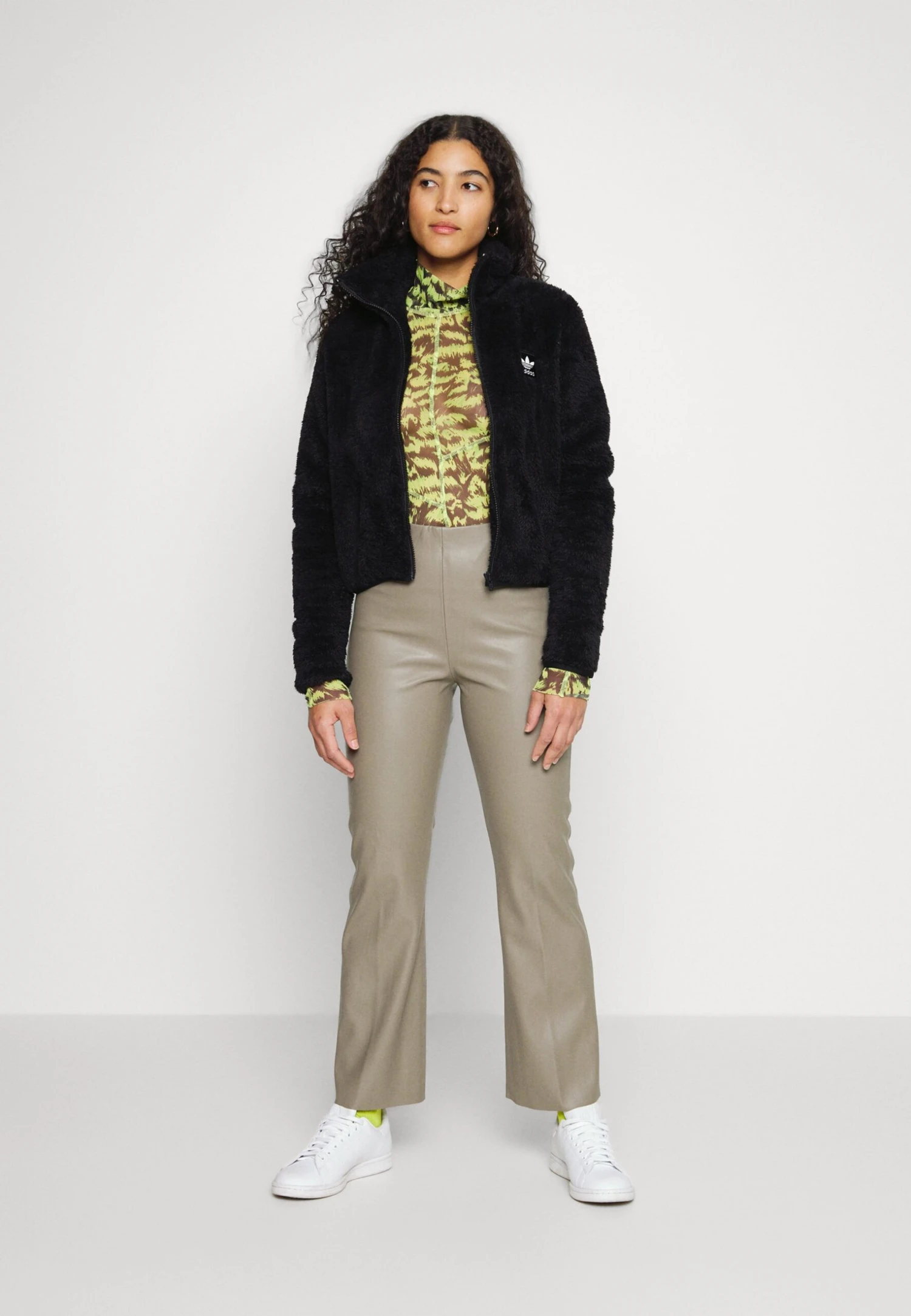 Adidas Originals Essentials Fluffy Zip - Winter Jacket 5 Adidas Originals Essentials Fluffy Zip - Winter Jacket - Image 5