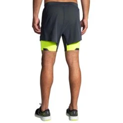 Brooks | Men's Run Visible 5" 2-in-1 Short -Clothing Sale Store 211405044 M Brooks RunVisible52 in 1Short back