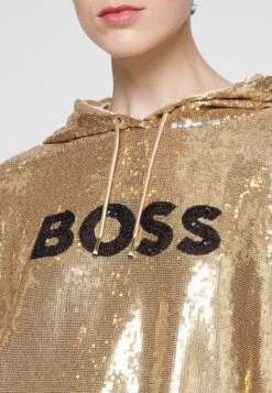 Boss Esoca - Sweatshirt - Gold-Coloured -Clothing Sale Store 259649c6e94d4a02825f7b6516c6e5d8