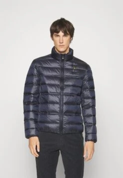 Blauer Basic High Neck Jacket - Down Jacket - Blue
