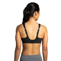 Brooks | Women's Drive Convertible Run Bra - Black -Clothing Sale Store 350081001 W Brooks DriveConvertable back