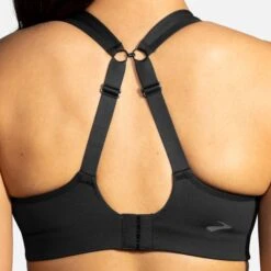 Brooks | Women's Drive Convertible Run Bra - Black -Clothing Sale Store 350081001 W Brooks DriveConvertable strapsback