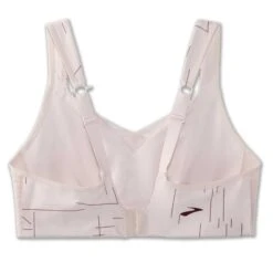 Brooks | Women's Drive Convertible Run Bra - Pink -Clothing Sale Store 350081658 F brooks driveconvertiblerunbra back