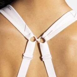 Brooks | Women's Drive Convertible Run Bra - Pink -Clothing Sale Store 350081658 F brooks driveconvertiblerunbra backdetail