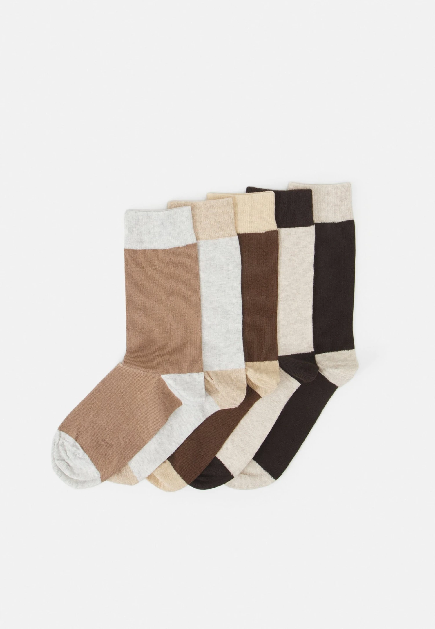 Pier One 5 Pack - Socks - Off-White/Beige/Tan 2 Pier One 5 Pack - Socks - Off-White/Beige/Tan - Image 2