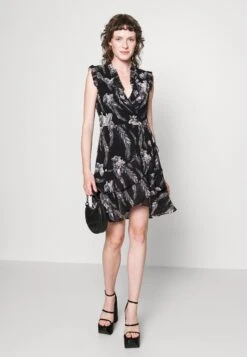 AllSaints Ari Mia Dress - Cocktail Dress / Party Dress - Black 10 AllSaints Ari Mia Dress - Cocktail Dress / Party Dress - Black -Clothing Sale Store 3932805d1f634dfd85fa7f8e5835b25c