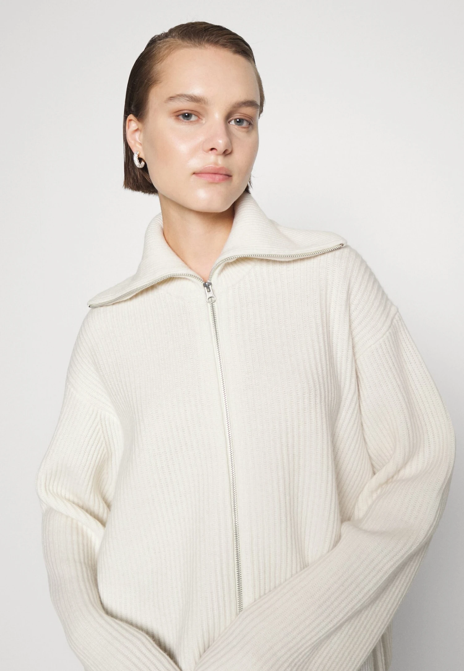 SAMSØE SAMSØE Nova - Cardigan - Pristine 4 SAMSØE SAMSØE Nova - Cardigan - Pristine - Image 4