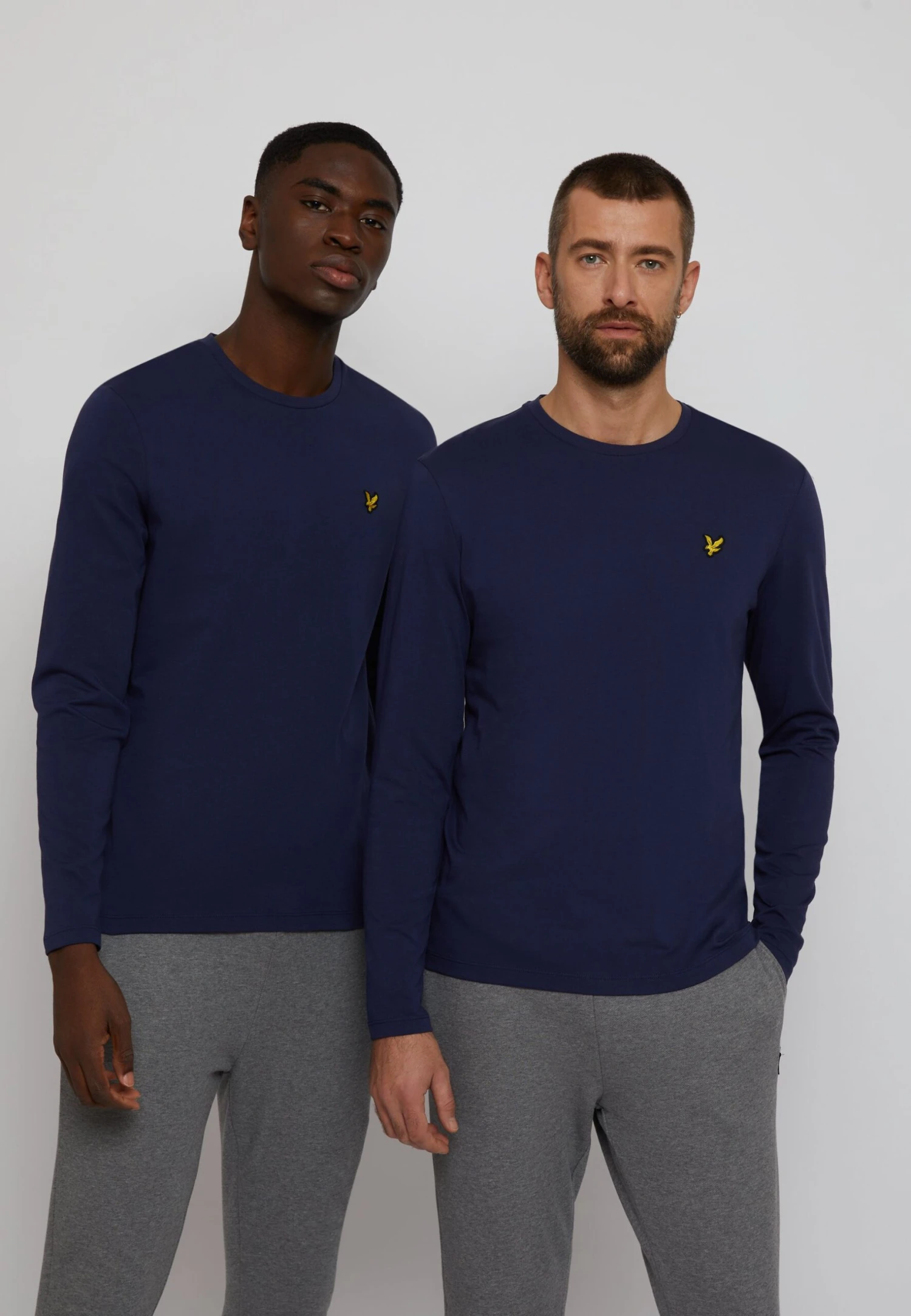 Lyle & Scott Long Sleeved Top - Navy 1 Lyle & Scott Long Sleeved Top - Navy
