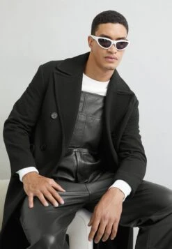Long Coat - Classic Coat - Black