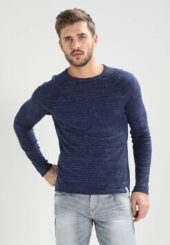 Pier One Jumper - Mottled Blue