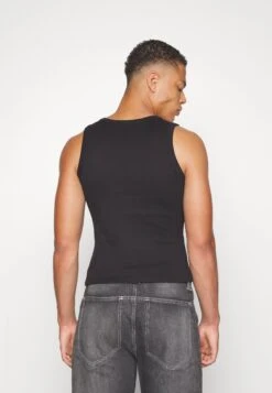 Jaded London Crush Rhinestone Vest Unisex - Top - Black -Clothing Sale Store 4c1270c447214edfbbbc9559eb880126