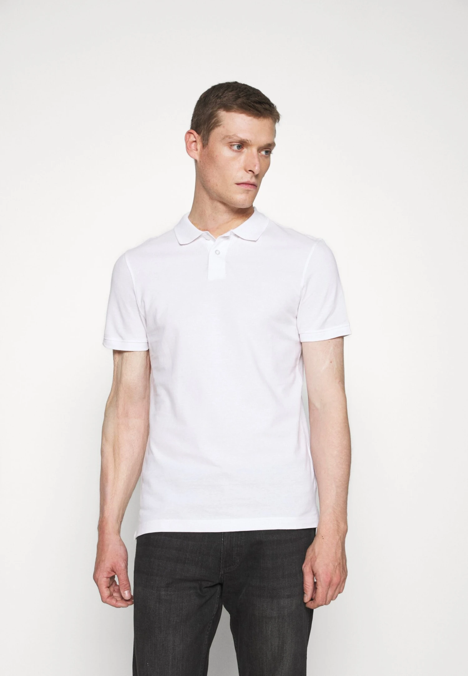 Pier One 3 Pack - Polo Shirt - Black/Dark Blue/White 2 Pier One 3 Pack - Polo Shirt - Black/Dark Blue/White - Image 2