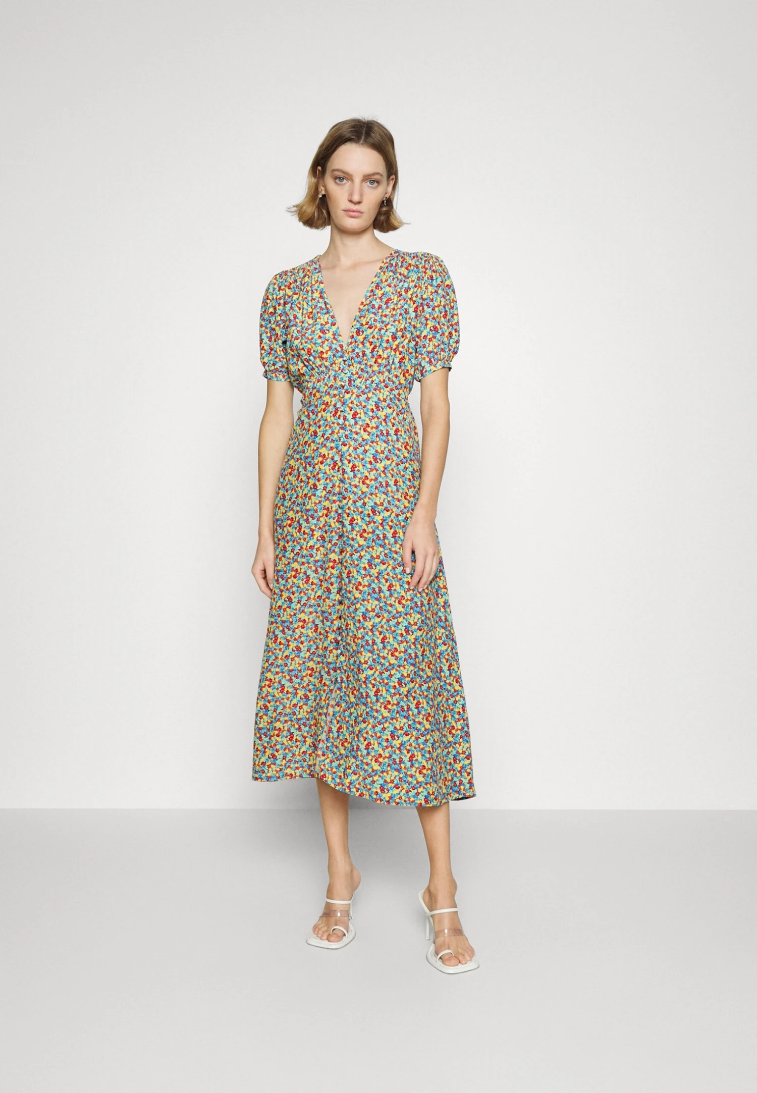 Faithfull The Brand Bellavista Midi Dress - Day Dress 1 Faithfull The Brand Bellavista Midi Dress - Day Dress