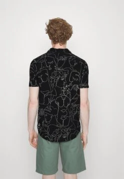 Pier One Resort Regular - Shirt - Black -Clothing Sale Store 5268045bc35c4972936cbe1c0fae5d99