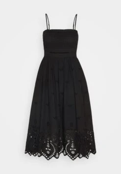 AllSaints Whitley Broderie Dress - Day Dress - Black -Clothing Sale Store 53f9a48d12ad4ac3a36b8a79c3220e82