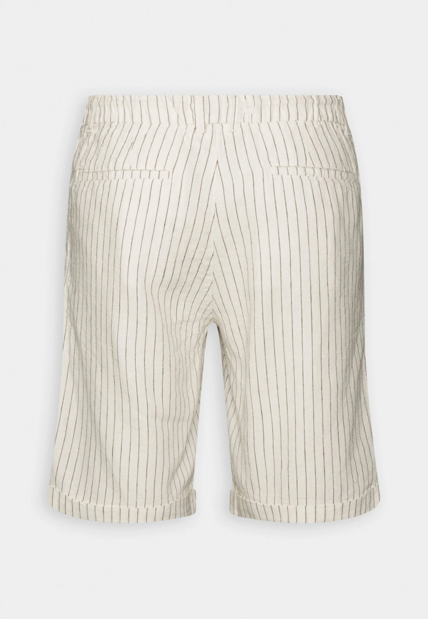 Pier One Linen Blend Drawcord Shorts- Shorts - Off-White 2 Pier One Linen Blend Drawcord Shorts- Shorts - Off-White - Image 2