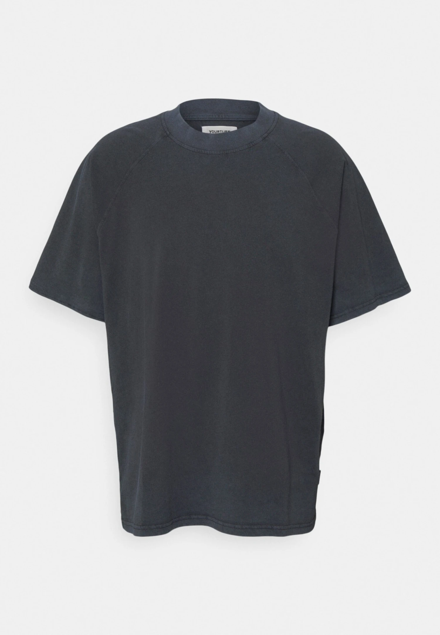 YOURTURN Basic T-Shirt - Mottled Dark Grey 1 YOURTURN Basic T-Shirt - Mottled Dark Grey