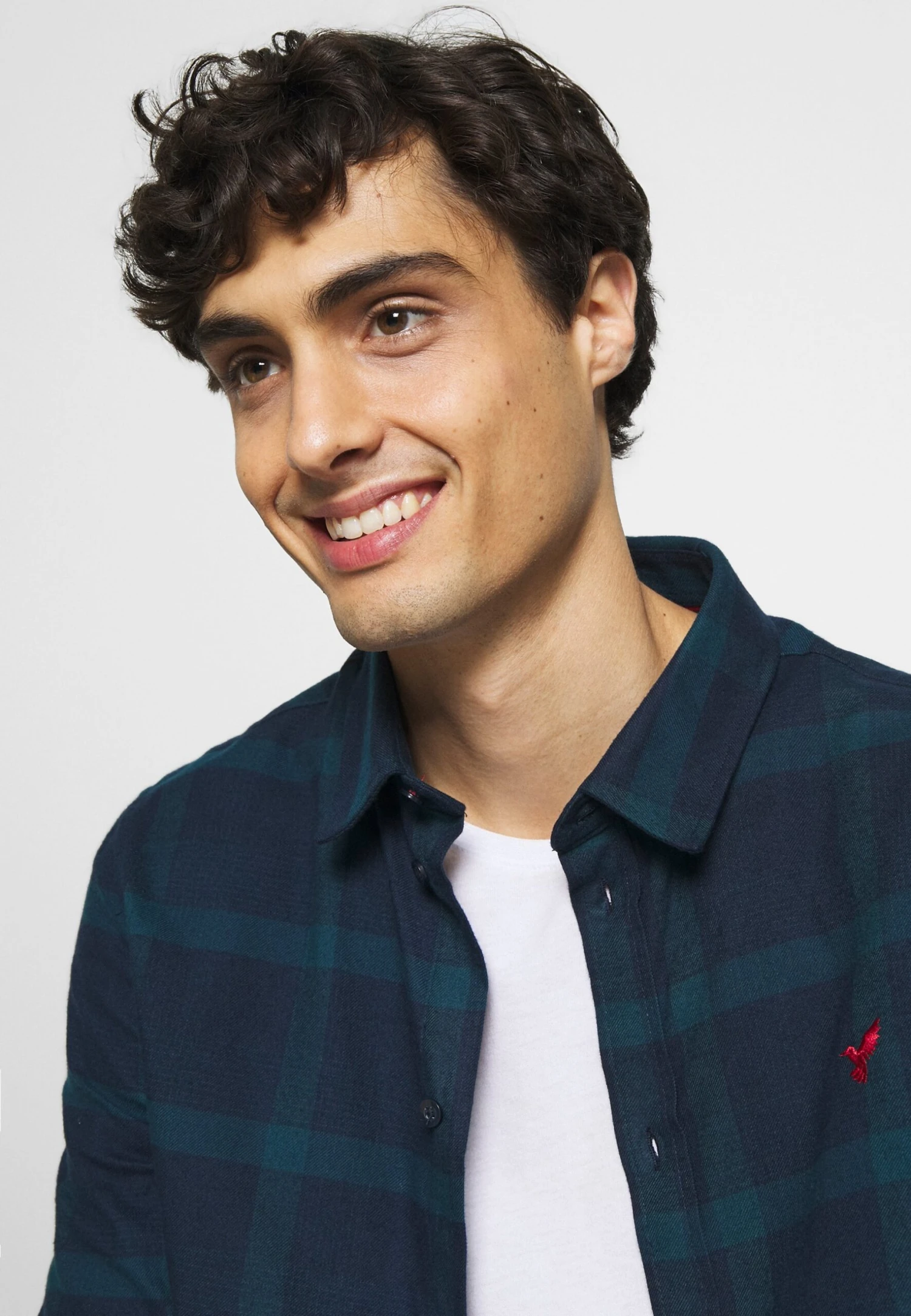 Pier One Shirt - Dark Blue/Teal 5 Pier One Shirt - Dark Blue/Teal - Image 5