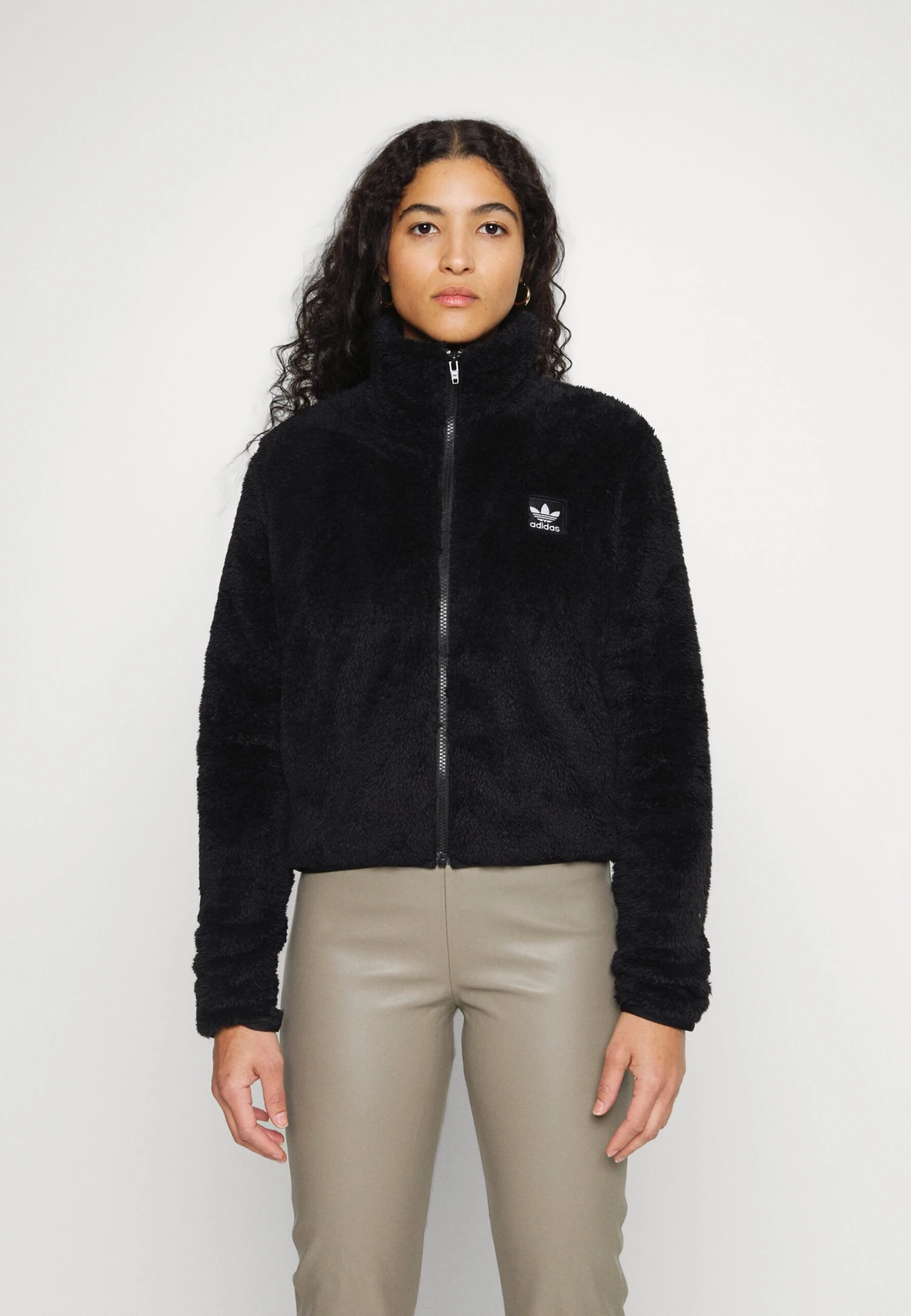 Adidas Originals Essentials Fluffy Zip - Winter Jacket 3 Adidas Originals Essentials Fluffy Zip - Winter Jacket - Image 3