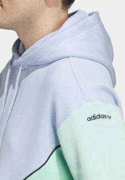 Adidas Originals Hoodie - Blue Dawn Ambient SkyEasy Green -Clothing Sale Store 6df77a8f308a47998baf949118800337