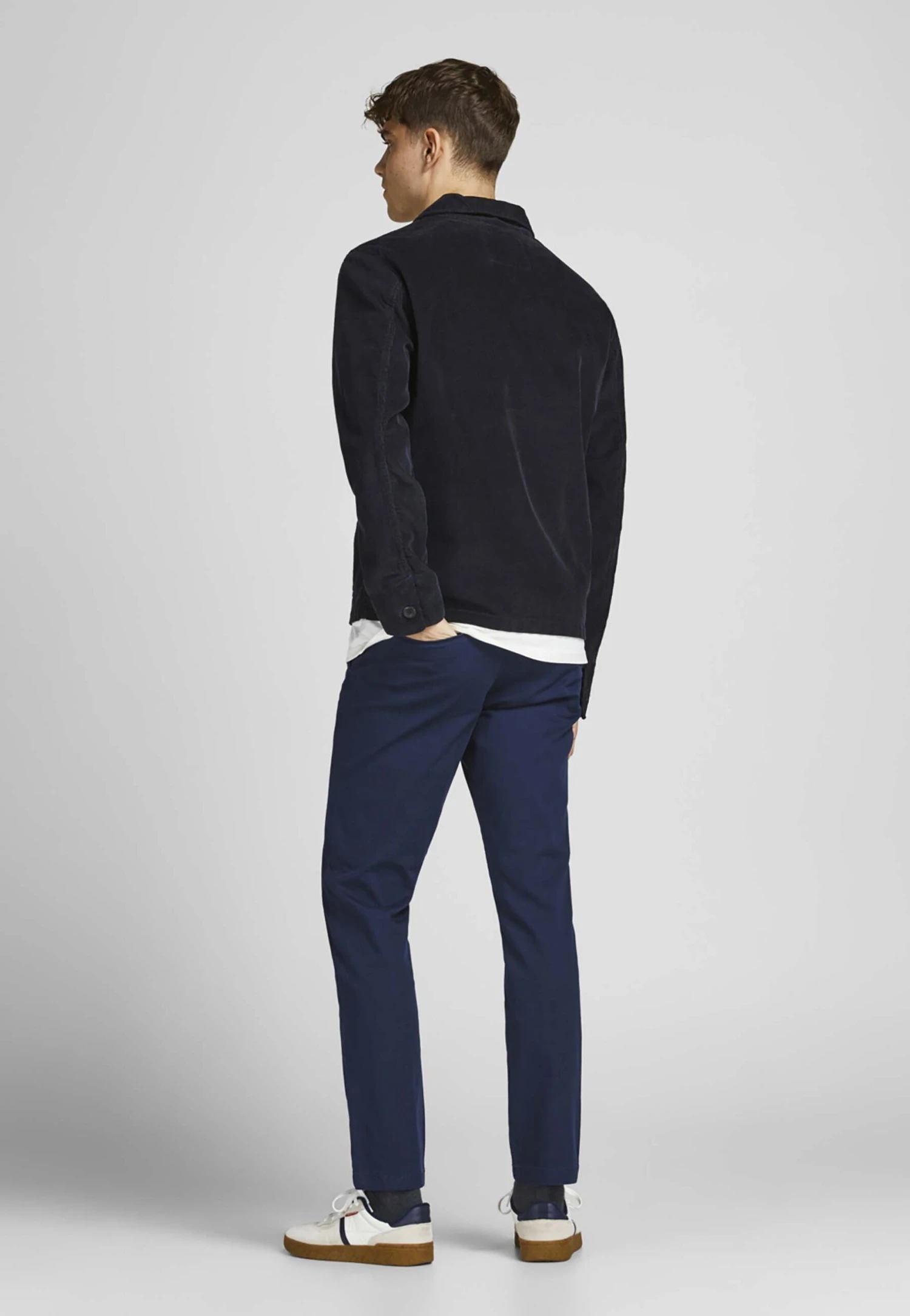 Jack & Jones Noos - Trousers - Dark Blue 2 Jack & Jones Noos - Trousers - Dark Blue - Image 2
