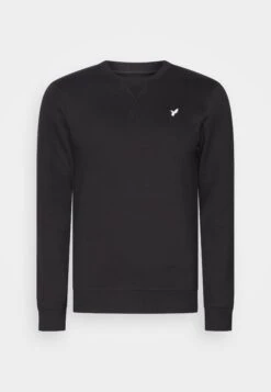 Pier One Sweatshirt - Black/Mottled Grey -Clothing Sale Store 7954a7df4b094e52bda097136e48cead