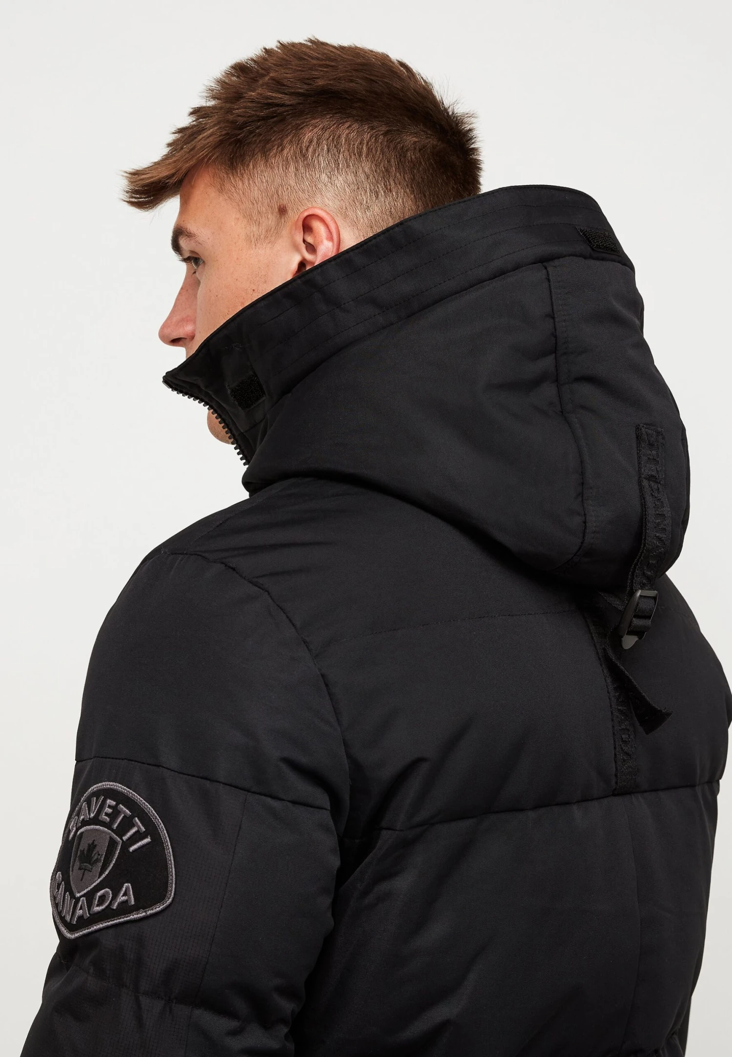 Aylmer Puffer Jacket - Winter Coat - Jet Black 4 Aylmer Puffer Jacket - Winter Coat - Jet Black - Image 4
