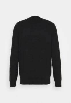 Lyle & Scott Crew Neck Jumper - Jumper - Jet Black -Clothing Sale Store 88d873087cf8430ab7bc3ea3b1cbb097