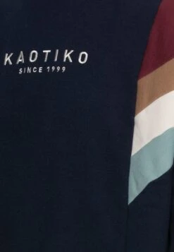 Kaotiko Crew Seattle Unisex - Sweatshirt - Navy/Dark Burgundy/Ivory -Clothing Sale Store 98157f4454864c1abdca5def21c73e2c
