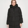 Pieces Petite Pcjamilla Puffer Jacket - Winter Coat - Black