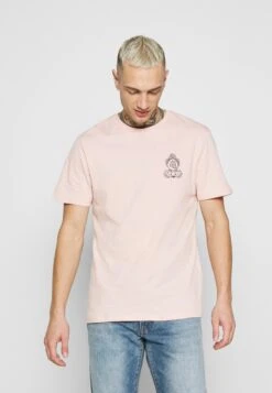 YOURTURN Unisex - Print T-Shirt - Pink