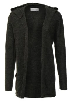 Pier One Cardigan - Black/Olive -Clothing Sale Store 9e08a40a3b7741ef8b5831bf6a5c852e