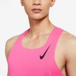 Nike | Men's Aeroswift Singlet -Clothing Sale Store CJ7835 639 M nike aeroswift singlet neckline