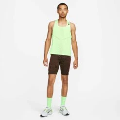 Nike | Men's Dri-Fit ADV Aeroswift Half Tight -Clothing Sale Store DM4622 014 M Nike Dri FitADVAeroswiftHalfTight frontfullbody