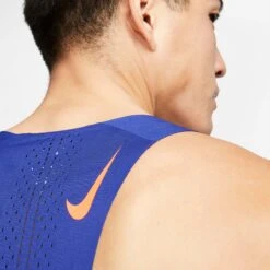 Nike | Men's DF ADV Aeroswift Singlet -Clothing Sale Store DM4624 455 M Nike DFADVAeroswiftSinglet backneck