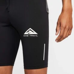 Nike | Men's DF Trail Half Tight -Clothing Sale Store DM4795 010 M DFTrailHalfTight closeup
