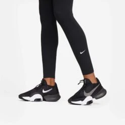 Nike | Women's One Dri-FIT High-Rise Leggings - Black 7 Nike | Women's One Dri-FIT High-Rise Leggings - Black -Clothing Sale Store DM7278 010 W Nike OneDFHRTight ankle