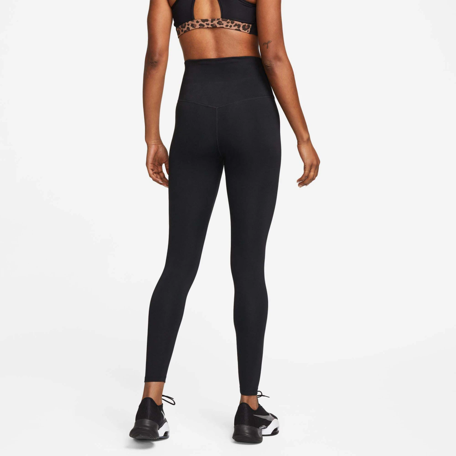 Nike | Women's One Dri-FIT High-Rise Leggings - Black 2 Nike | Women's One Dri-FIT High-Rise Leggings - Black - Image 2