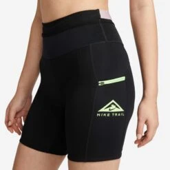Nike | Women's DF Epic Luxe Trail MR Tight Short -Clothing Sale Store DM7573 011 W Nike DFEpicLuxTrailMRTightShort side