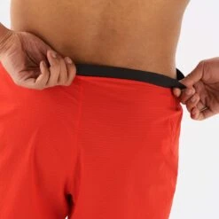 Salomon | Men's Sense Aero 5'' Shorts - Fiery Red -Clothing Sale Store LC1870300 M Salomon SenseAero5 waist