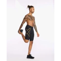 2XU | Men's Light Speed Compression Short -Clothing Sale Store MA5331bBLKTUF M 2XU LightSpeedCompressionshort sidefullonbody