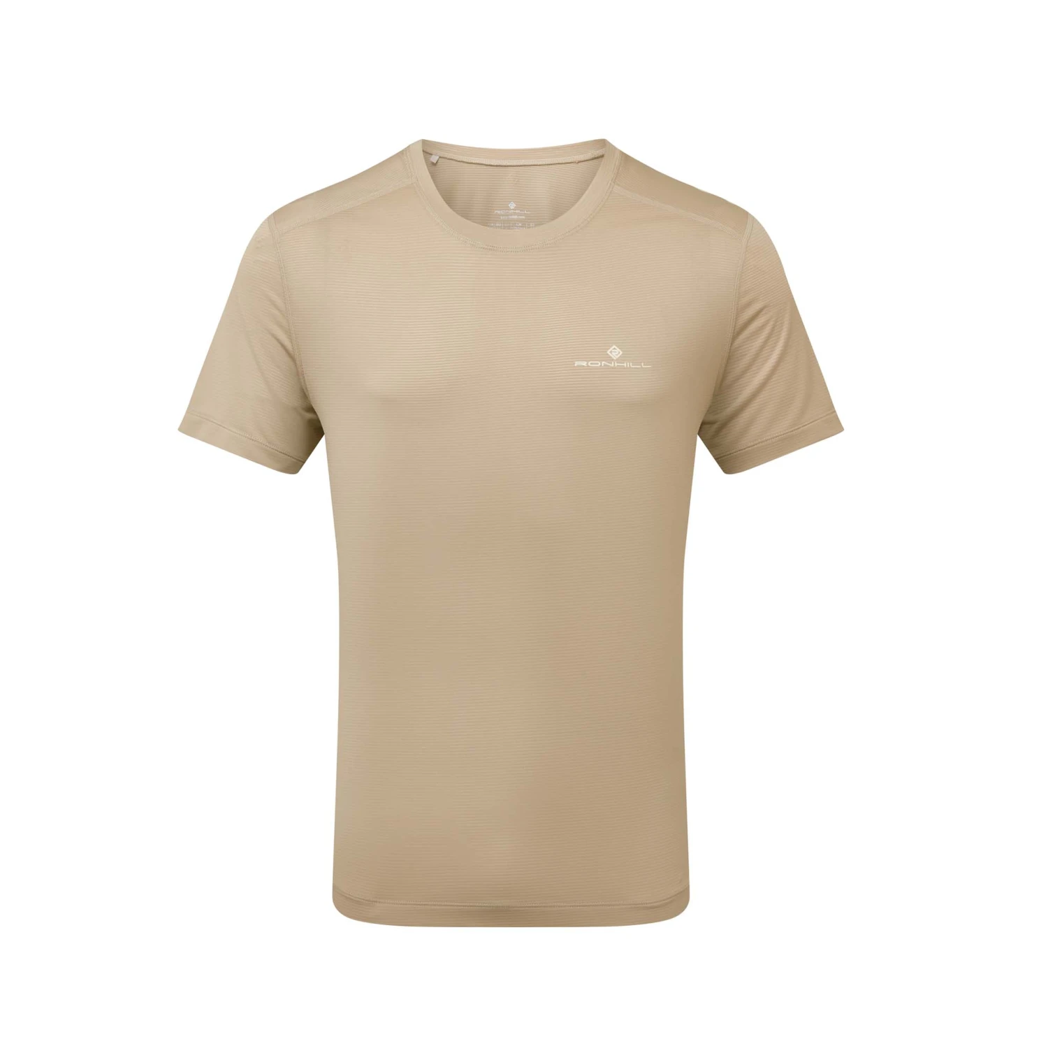 Ronhill | Men's Tech S/S Tee - Latte 1 Ronhill | Men's Tech S/S Tee - Latte