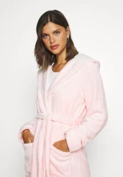 Anna Field Dressing Gown - Pink -Clothing Sale Store ac82294fb57544a6968bfe3e5ec8717c