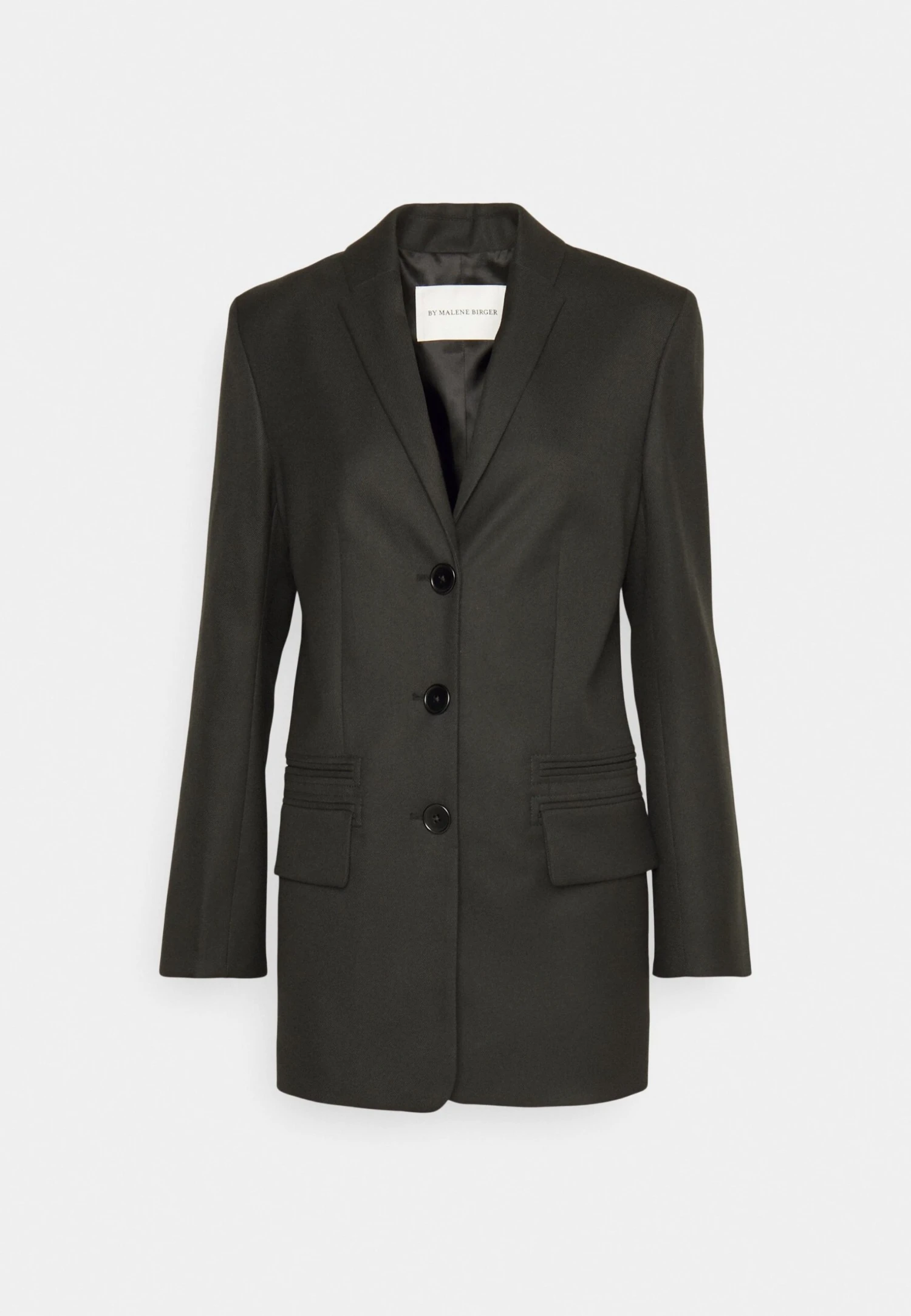 By Malene Birger Essentials Porter - Short Coat - Black 8 By Malene Birger Essentials Porter - Short Coat - Black - Image 8
