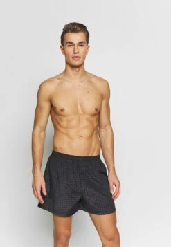 Pier One 5 Pack - Boxer Shorts - Black -Clothing Sale Store ba27f0fe4f324cbab54a6c5ae34b7869