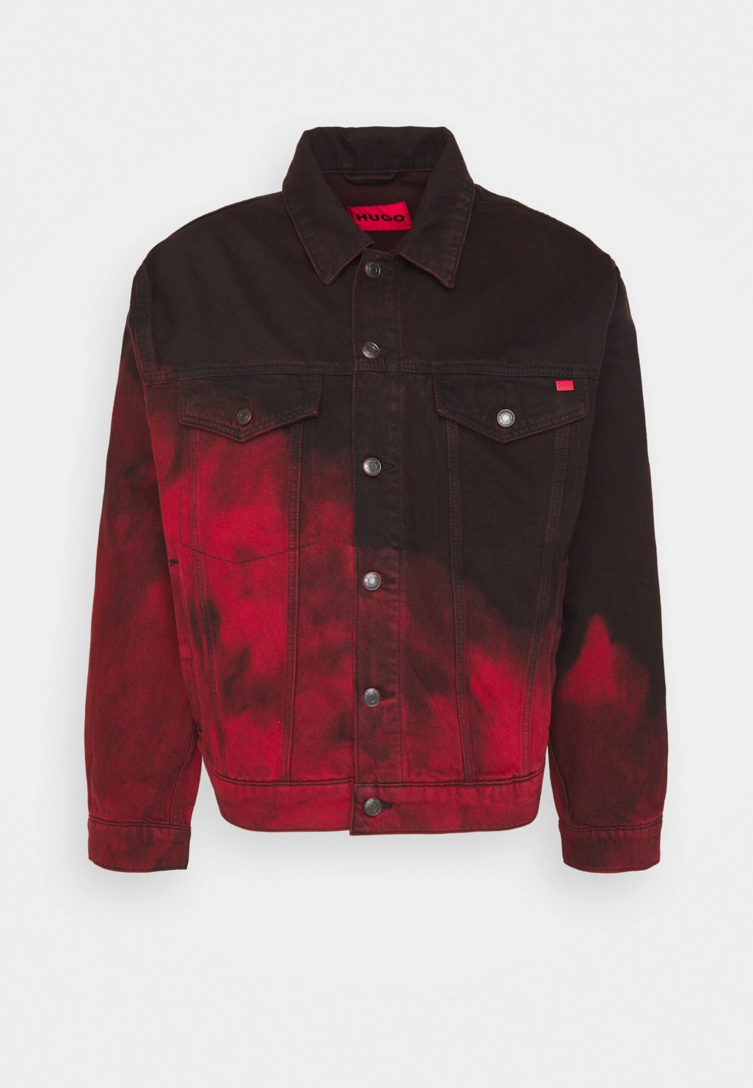 Hugo Denim Jacket - Bright Red 5 Hugo Denim Jacket - Bright Red - Image 5